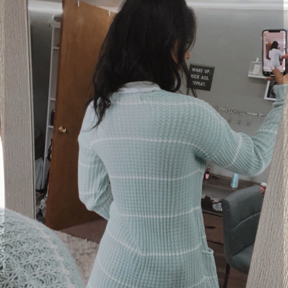 Blue Cardigan - Picture 2 of 2